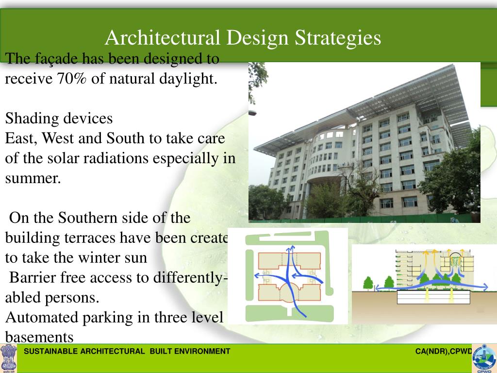 sustainable architecture case study ppt
