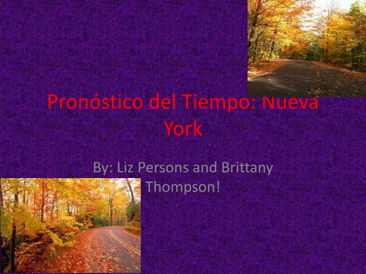 pronóstico del tiempo de nueva york