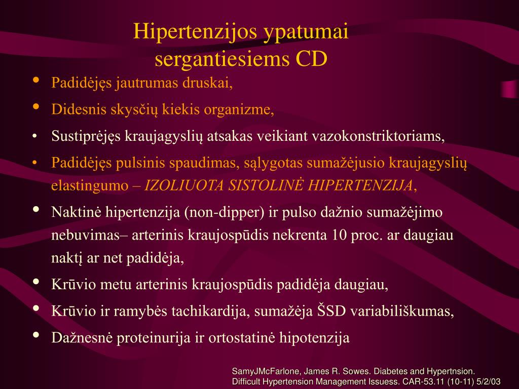 naktinės hipertenzijos diagnozė)
