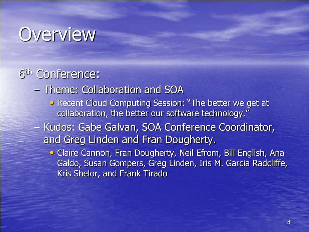 PPT 6th SemiAnnual ServiceOriented Architecture (SOA) eGov