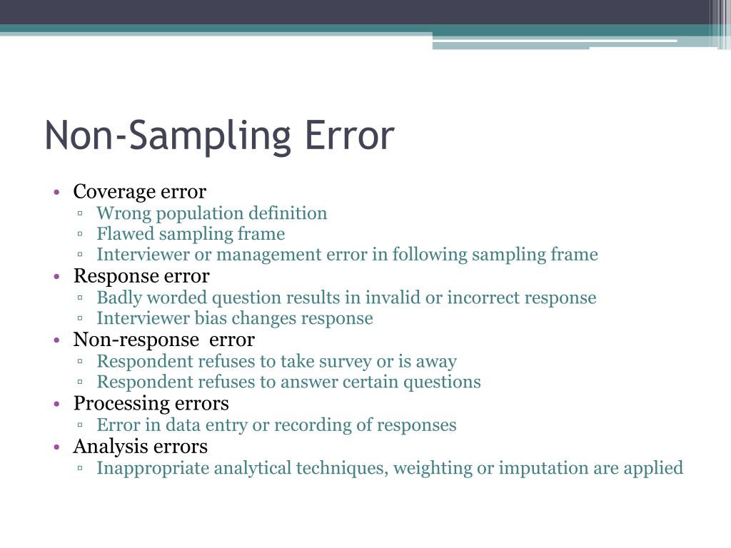 PPT - Error and Sample Sizes PowerPoint Presentation, free download ...