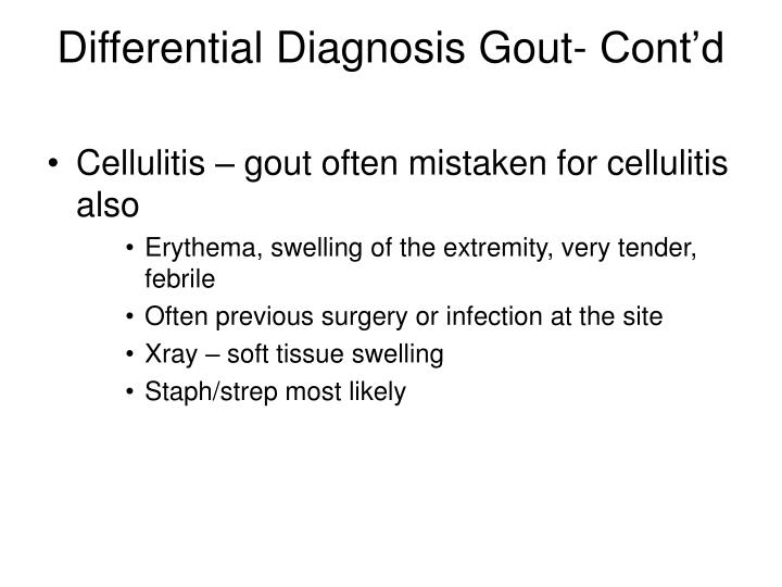 PPT In the Clinic Gout PowerPoint Presentation ID3569353
