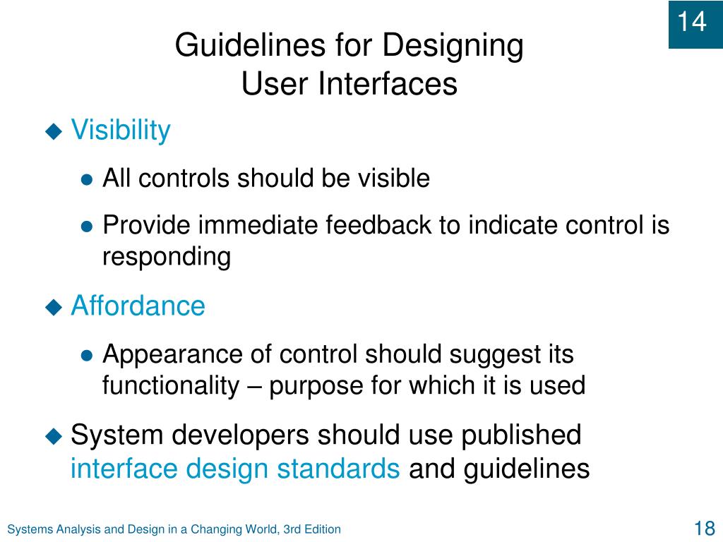 PPT Chapter 13 Designing the User Interface PowerPoint Presentation