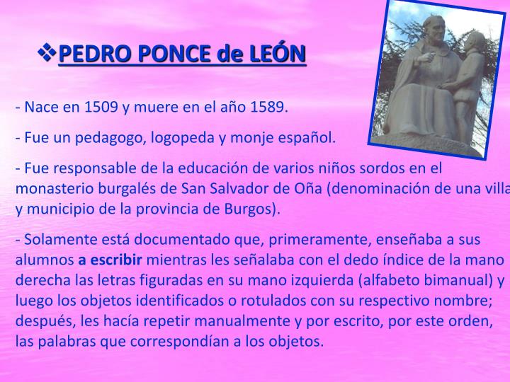 PPT PEDRO PONCE de LEÓN PowerPoint Presentation, free download ID