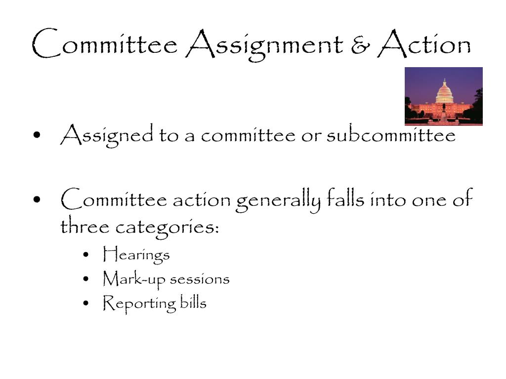 house committee assignment process