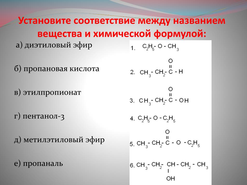 Пропаналь класс соединений. Формулы изомеров пентанола. Пропановая кислота этилпропионат. Метилэтиловый эфир формула.