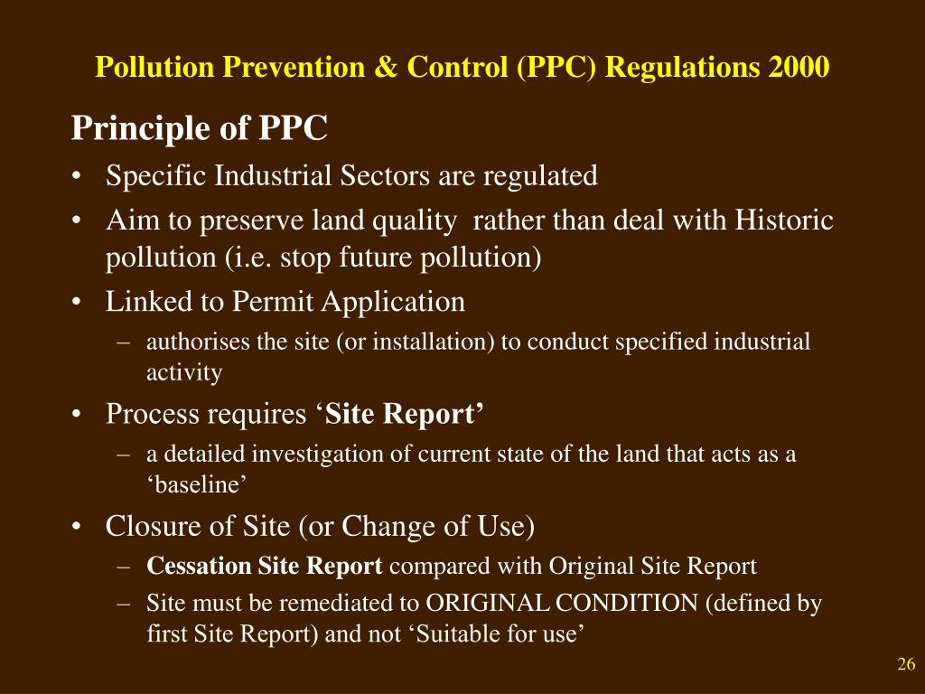 PPT CIV819 Management of Hazardous Wastes and Industrial Wastewaters