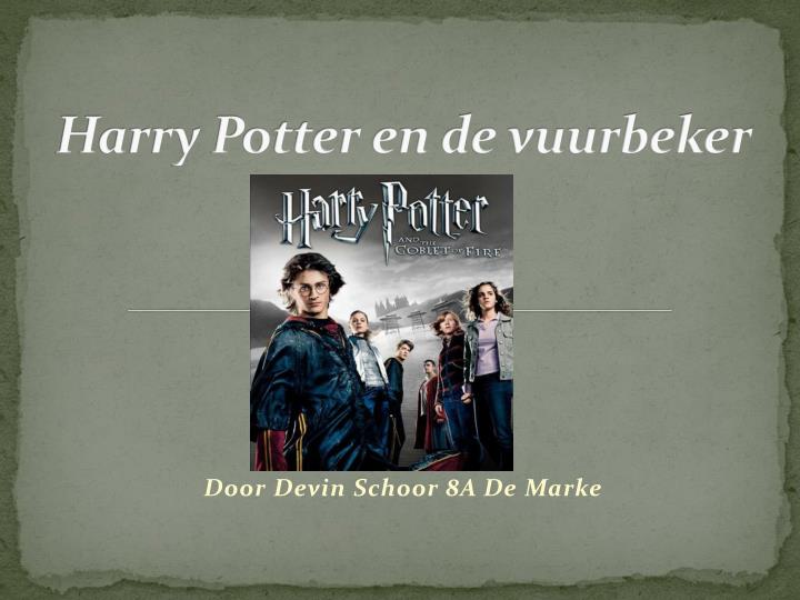 PPT - Harry Potter en de vuurbeker PowerPoint Presentation, free