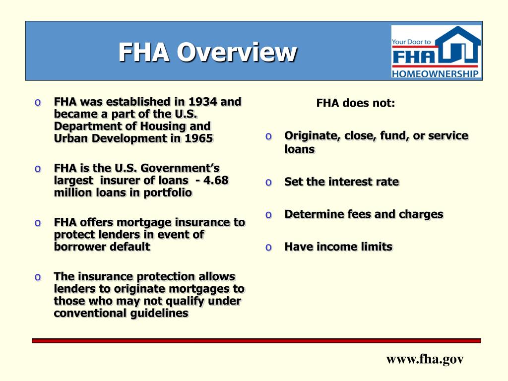 PPT FHA Update PowerPoint Presentation, free download ID3573877