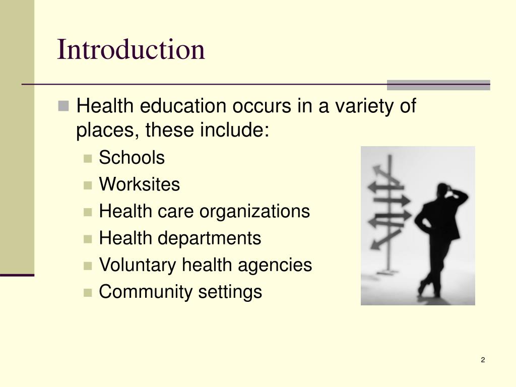 introduction about health education