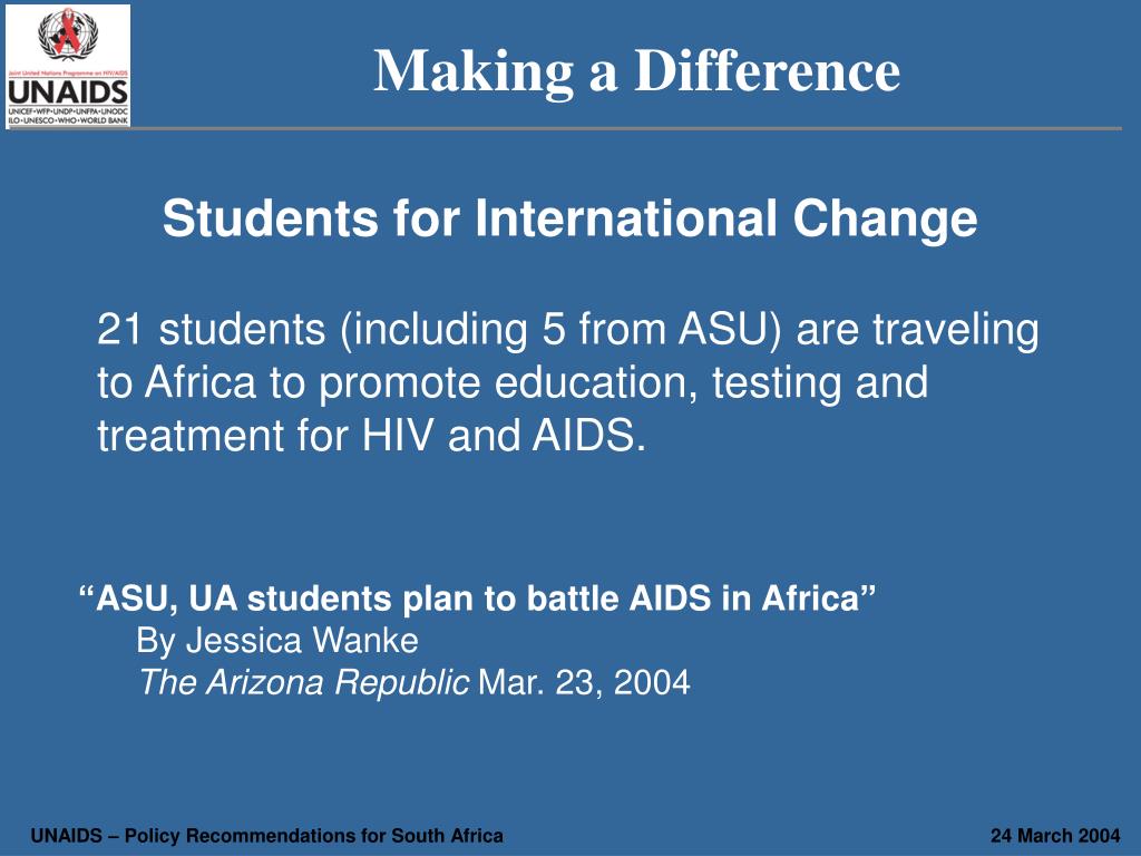 PPT - Joint United Nations Programme on HIV/AIDS (UNAIDS) PowerPoint ...