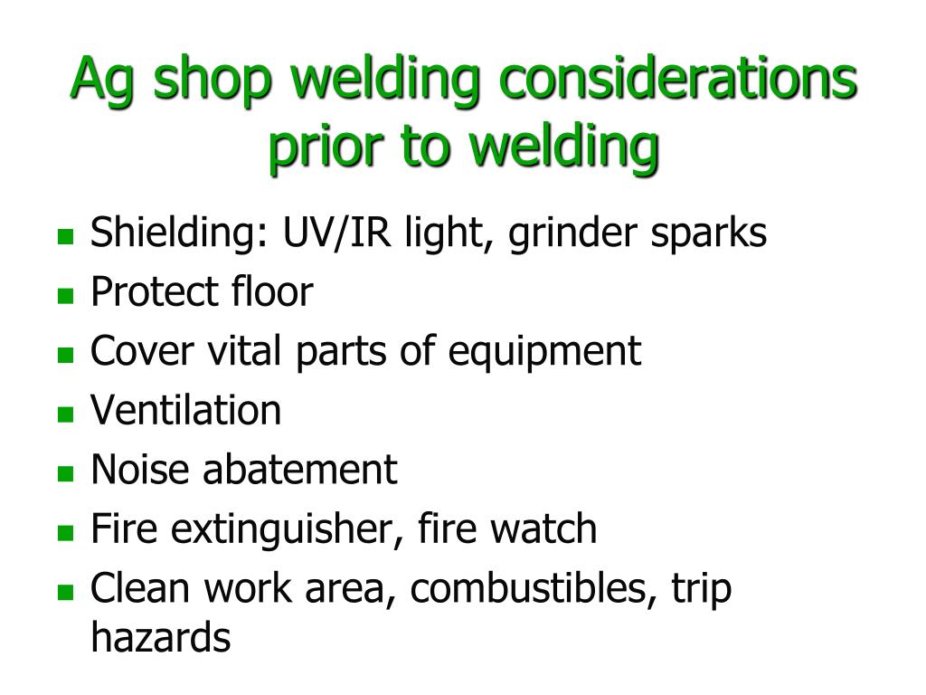 PPT - Welding Safety in Agriculture OSHA Standard 1910.253 PowerPoint ...