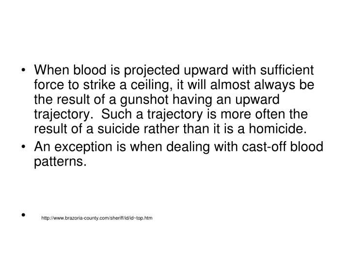 PPT - Blood Spatter Analysis PowerPoint Presentation - ID:3579746