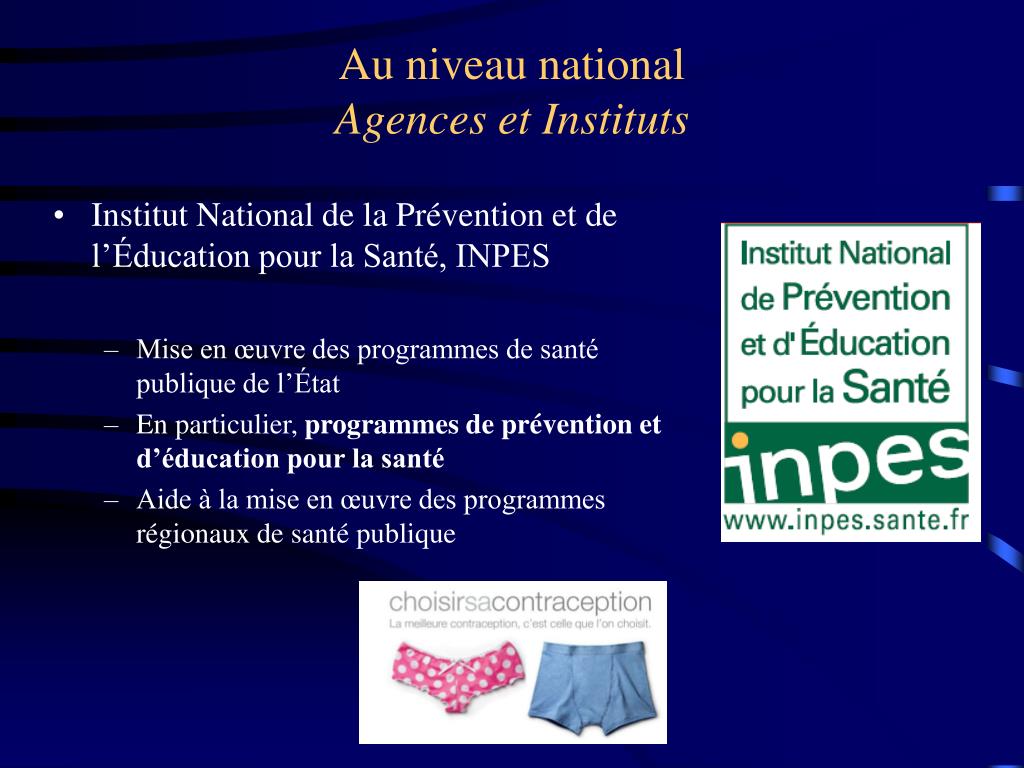 PPT - L ’organisation de la Santé Publique en France PowerPoint ...