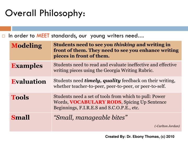 PPT - Overall Philosophy: PowerPoint Presentation, free download - ID ...