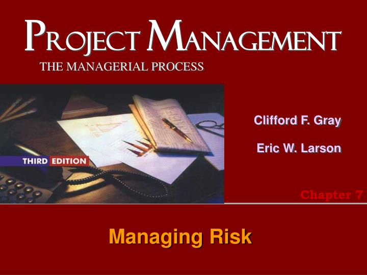 managing risk n.