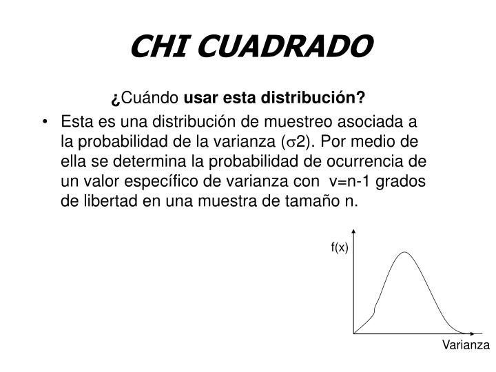 PPT - CHI CUADRADO PowerPoint Presentation, free download - ID:3582293