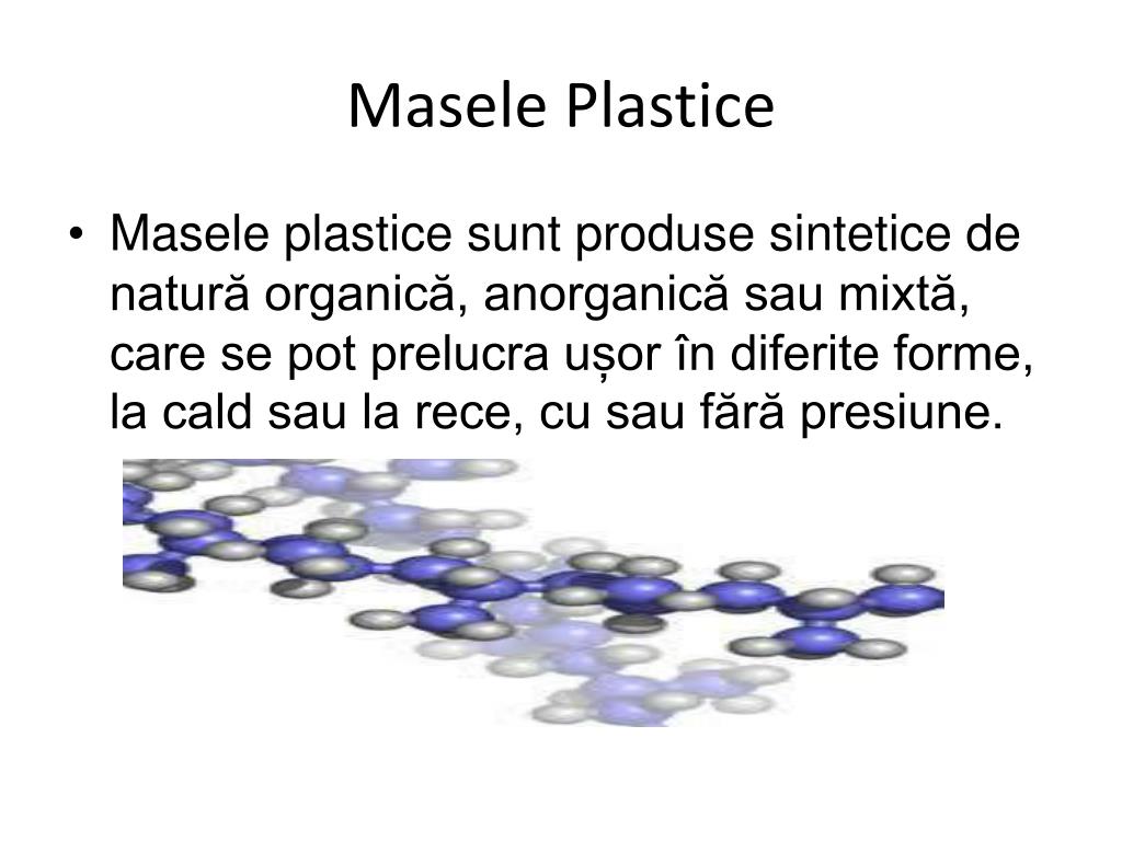 PPT - Mase Plastice PowerPoint Presentation, free download - ID:3583360