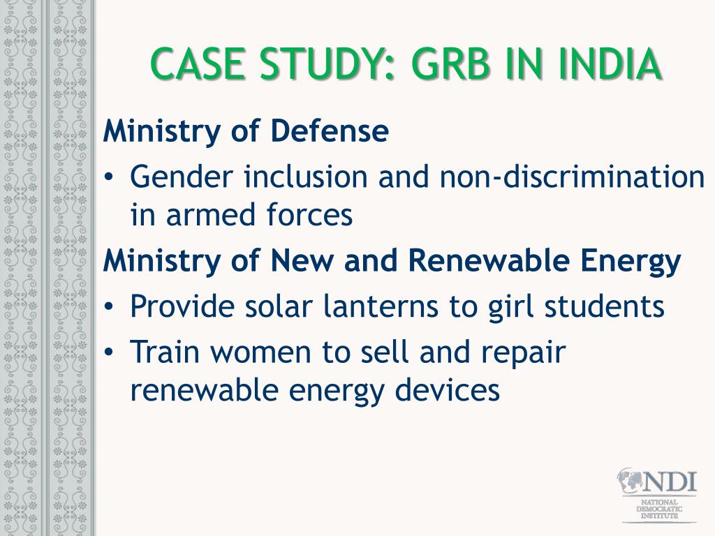 PPT - GENDER RESPONSIVE BUDGETING Gender, Women and Politics PowerPoint ...