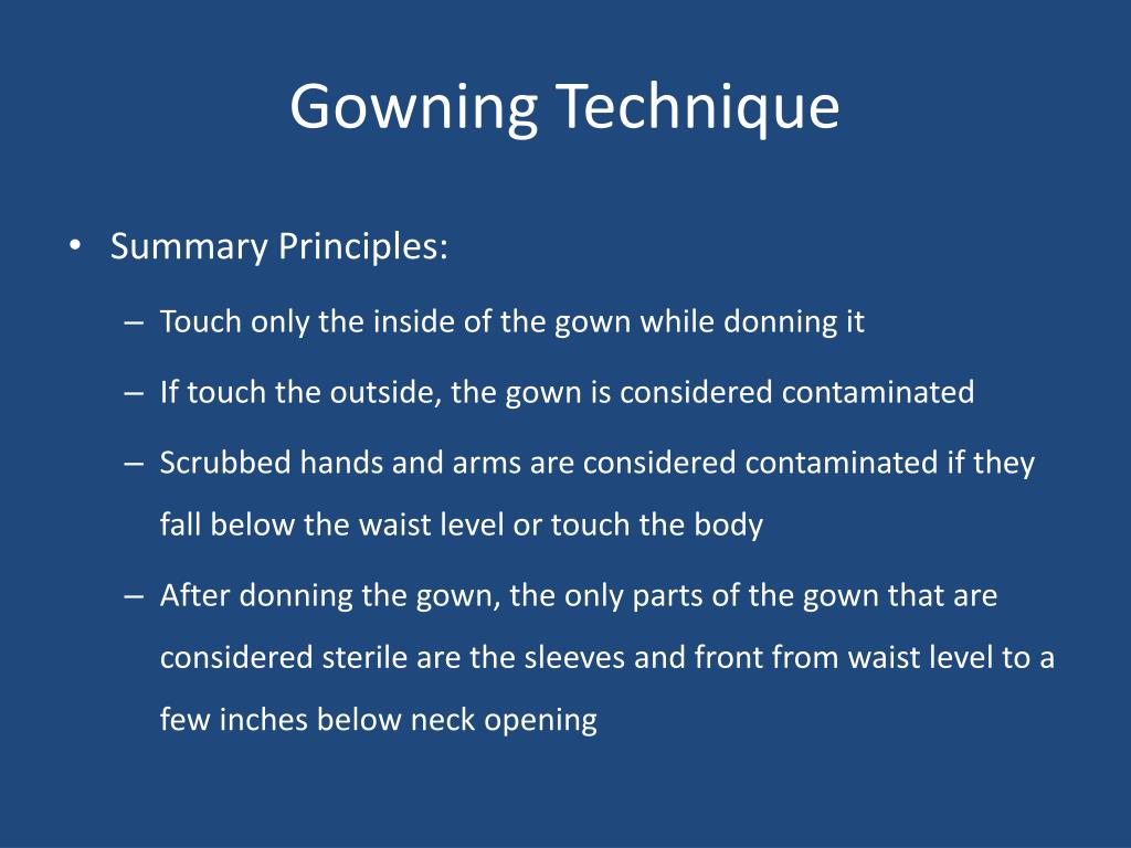 Scrubbing Gowning and Gloving Workshop - MTAA