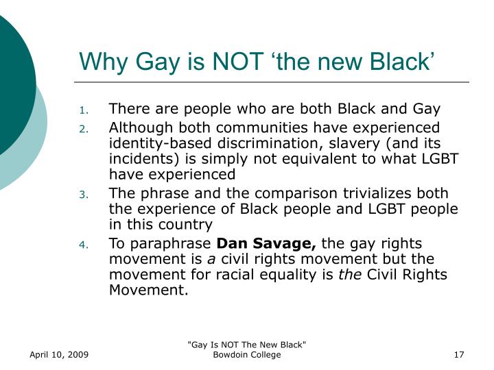 Why is 1 gay