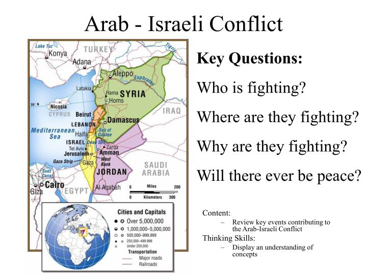 arab israeli conflict n.