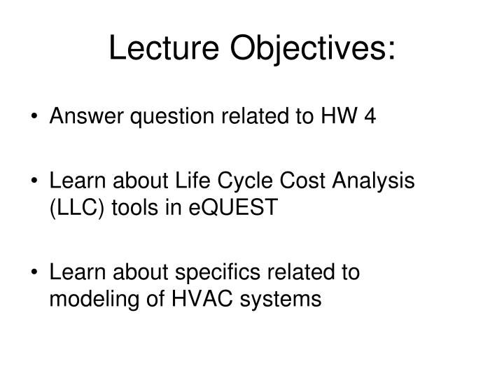 PPT - Lecture Objectives: PowerPoint Presentation, free download - ID ...