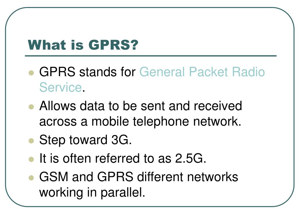 gprs ppt presentation free download