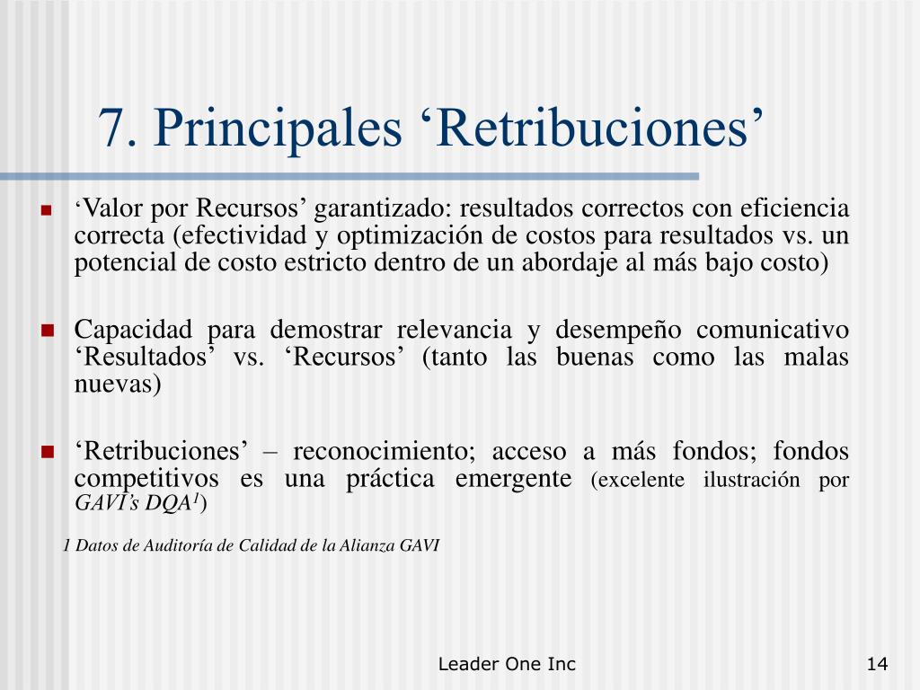 PPT - Auditoría de Desempeño: ‘ Administrando para Resultados ’ hacia ...