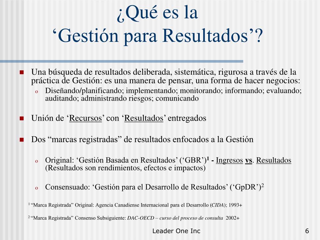 PPT - Auditoría de Desempeño: ‘ Administrando para Resultados ’ hacia ...