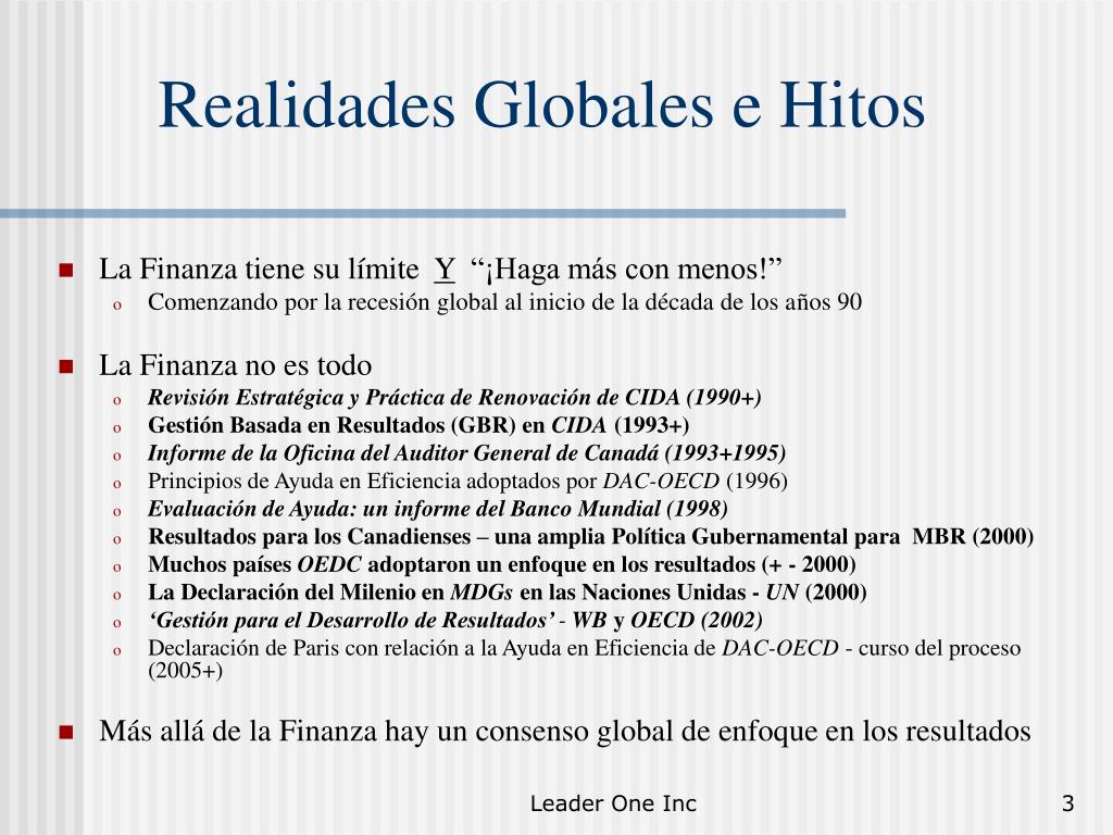 PPT - Auditoría de Desempeño: ‘ Administrando para Resultados ’ hacia ...