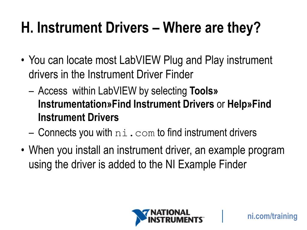PPT - Lesson 9 Instrument Control PowerPoint Presentation, free download -  ID:3588352