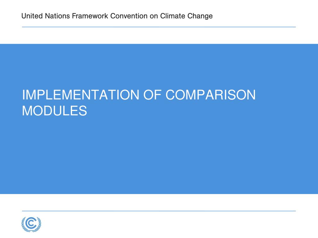 PPT - IMPLEMENTATION OF COMPARISON MODULES PowerPoint Presentation ...