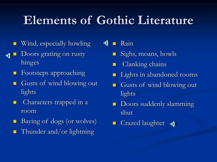 PPT The Dark Romantics Gothic Literature PowerPoint Presentation ID 