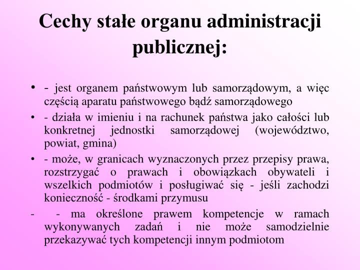 PPT - Administracja I Prawo Administracyjne PowerPoint Presentation ...