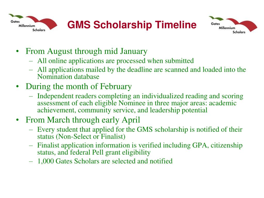 PPT Hispanic Scholarship Fund & Gates Millennium Scholars Program