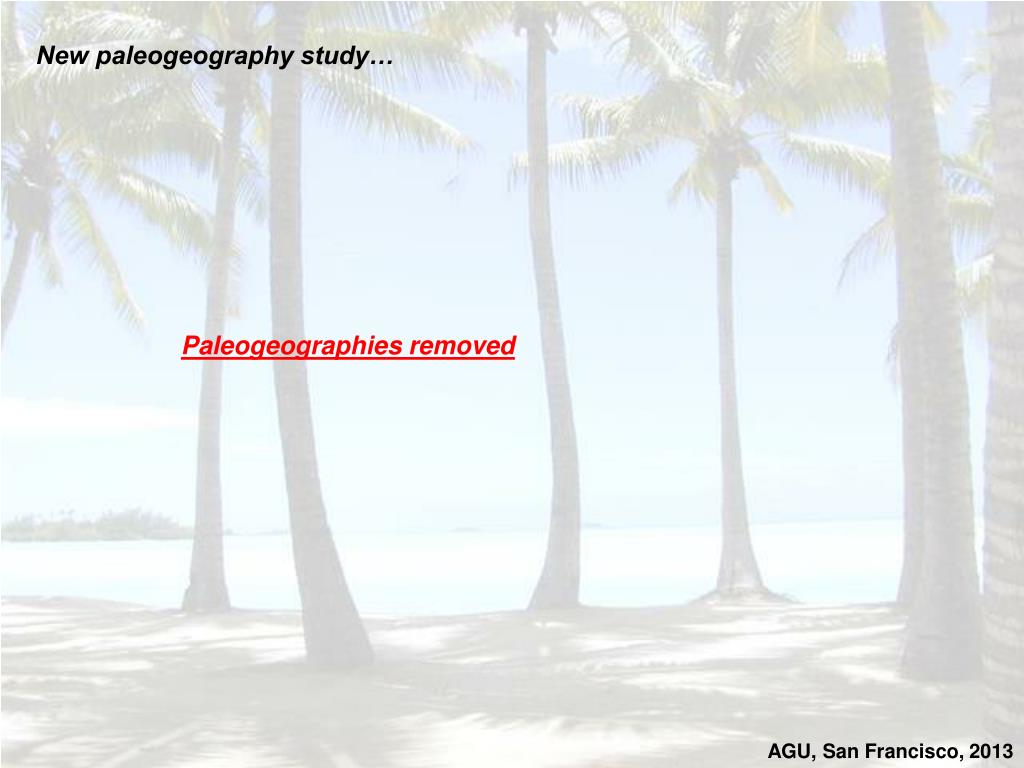 PPT - The role of palaeogeography in ‘mid-Pliocene warmth’ (Lunt et al ...