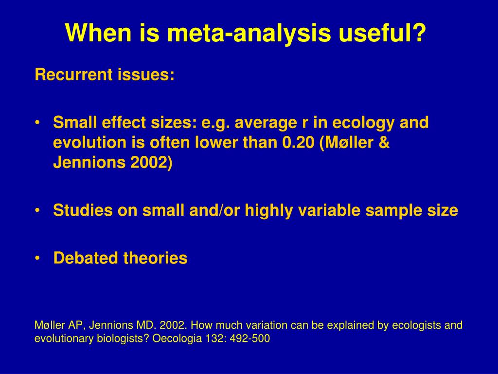 Ppt Meta Analysis Powerpoint Presentation Free Download Id 3592438