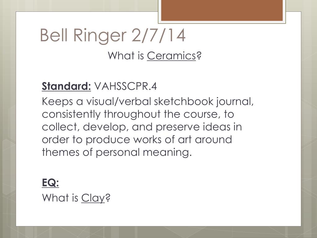 PPT - Bell Ringer 2/7/14 PowerPoint Presentation, free download - ID:3592852
