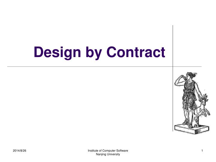 design by contract n.