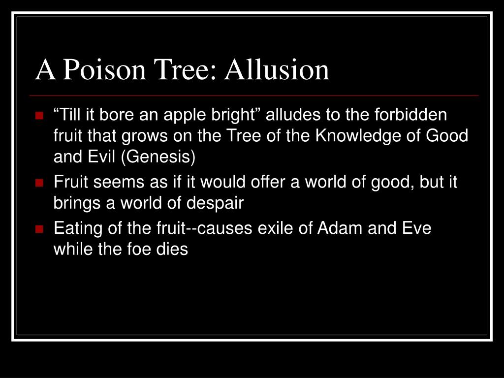 Ppt In Defense Of Poetry A Poison Tree By William Blake Powerpoint Presentation Id 3593637