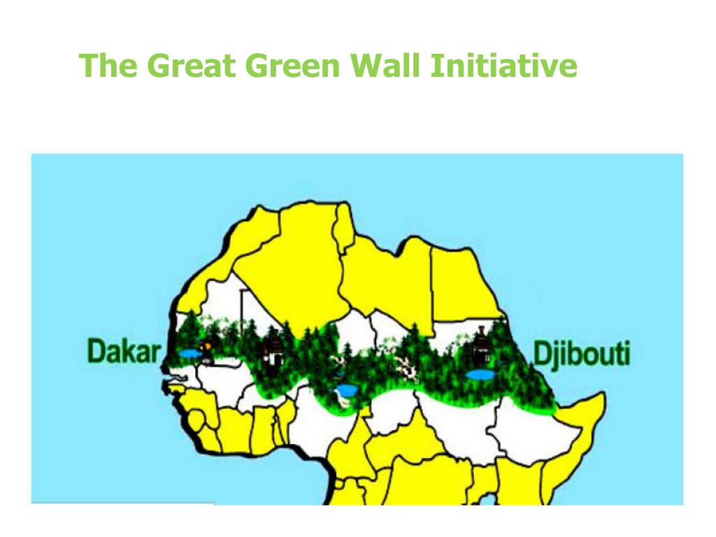 PPT The Great Green Wall Initiative PowerPoint Presentation, free download ID3595949
