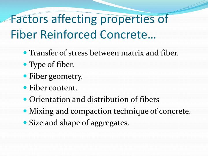 PPT - Fiber Reinforced Concrete Trade Name: Wirand ...