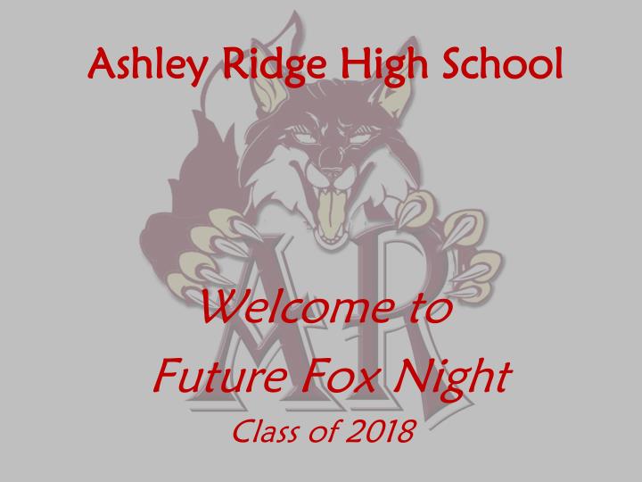 PPT Ashley Ridge High School PowerPoint Presentation, free download