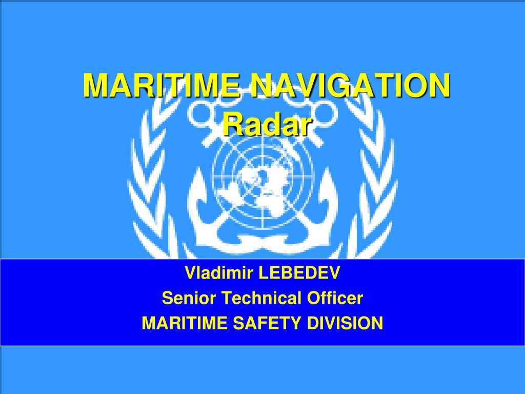 IMO Performance Standards of RADAR, by Mariner's Circle