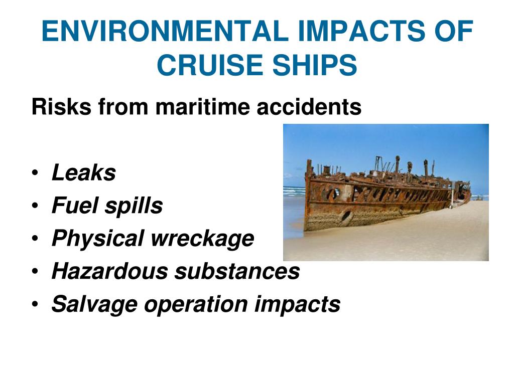 cruise tourism impacts