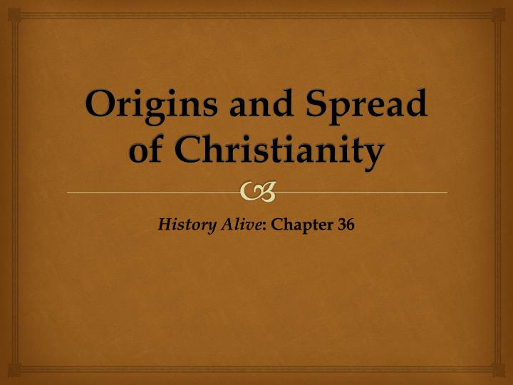 christianity ppt