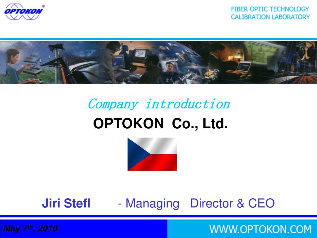 OPTOKON a.s. - OPTOKON, a.s.- Technology leadership