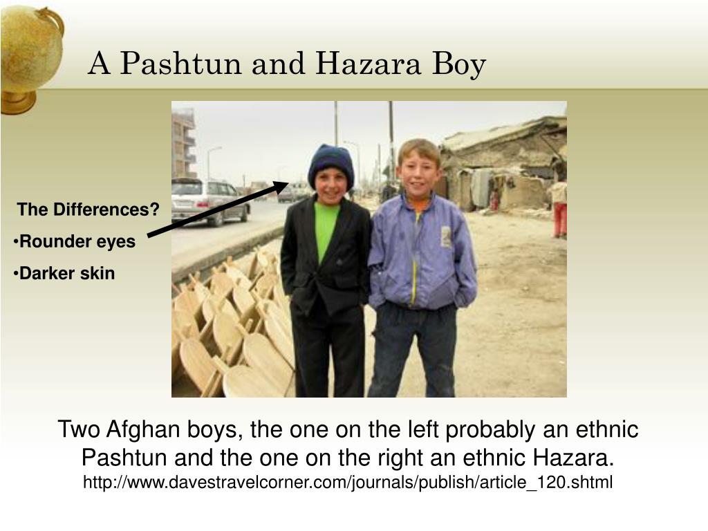 PPT Afghanistan Pashtuns & Hazaras PowerPoint Presentation, free