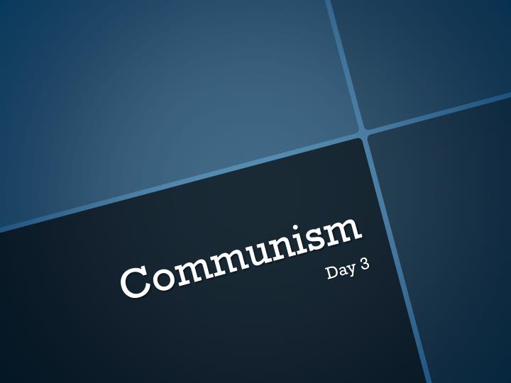 PPT - Communism PowerPoint Presentation, Free Download - ID:3603222